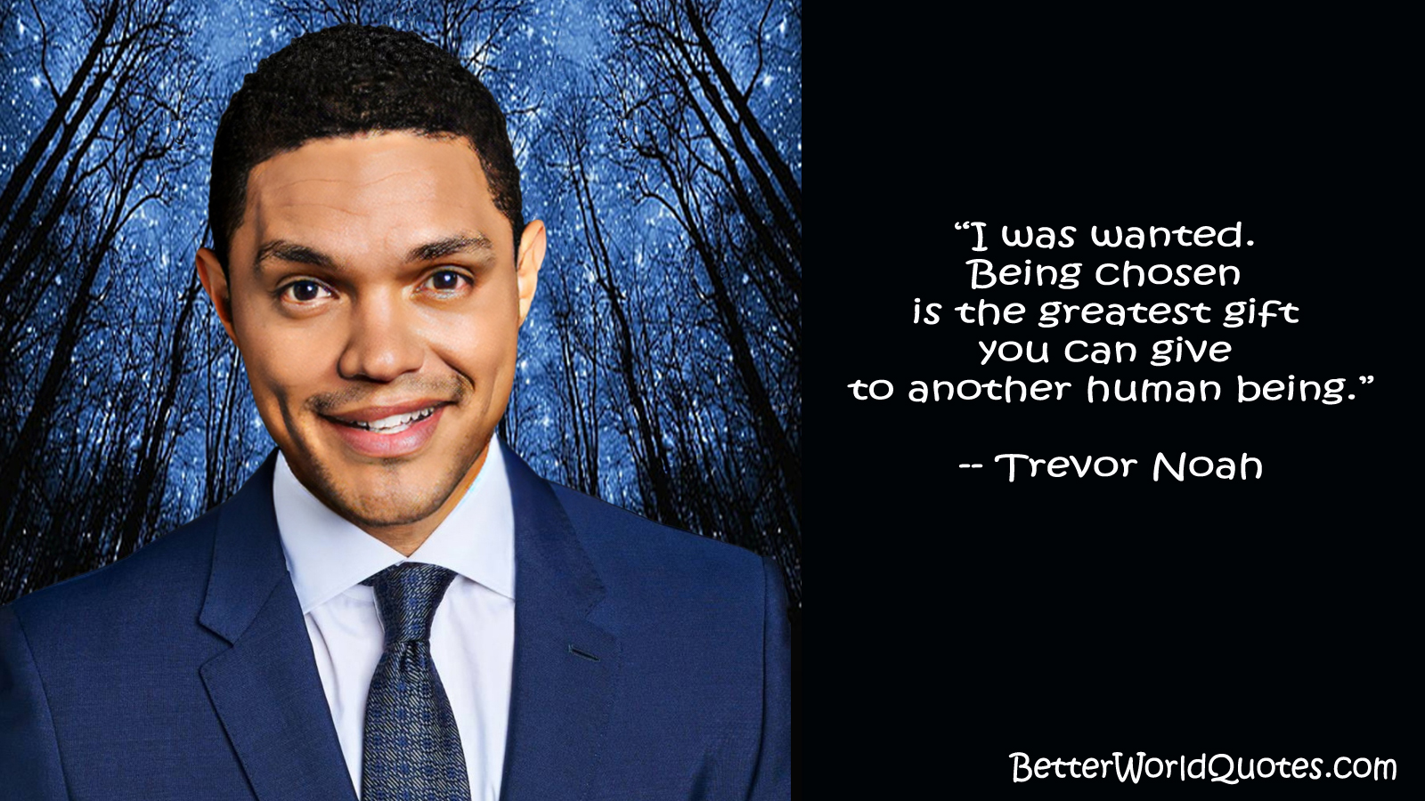 Trevor Noah: But regret is the thing we should fear most. Failure is an answer. Rejection is an answer. Regret is an eternal question you will never have the answer to.
